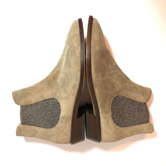 AGL Taupe Suede Chelsea Ankle Boots - 36 - Picture 7 of 9